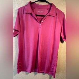 Court Haley Women's Pink Polo Top size XL